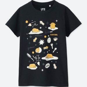 Uniqlo Gudetama Sanrio t shirt